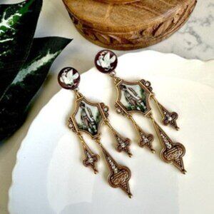 Vintage Florenza Earrings – Ornate & Timeless